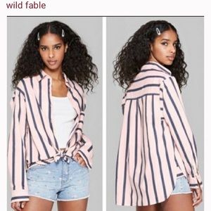 Wild fable button up